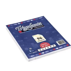 Repuesto Escolar Nº3 Rayado (*96 hojas) – TRIUNFANTE