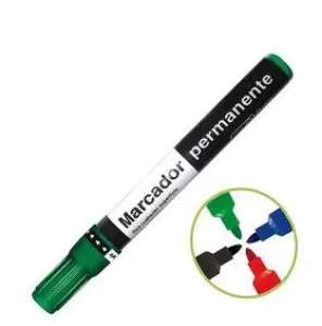 Marcador Grueso Indeleble, color surtido – Rojo