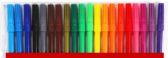Marcadores Escolares Largos x 10 ó 12 uds