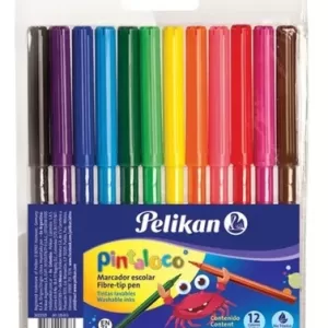 Marcadores Escolares Largos x 10 ó 12 uds – PINTALOCO