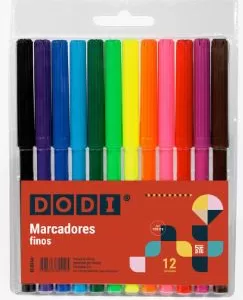 Marcadores Escolares Largos x 10 ó 12 uds – DODI