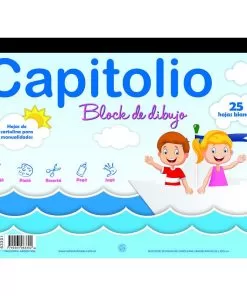 Block de hojas BLANCAS No.6 (tipo el nene) – CAPITOLIO