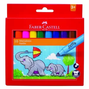 Marcadores Escolares GRUESOS (Jumbo) – FABER