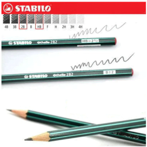 Lápiz Negro de escribir – stabilo