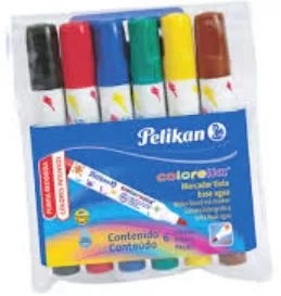 Marcadores Escolares GRUESOS (Jumbo) – PELIKAN
