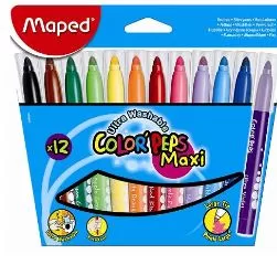 Marcadores Escolares GRUESOS (Jumbo)