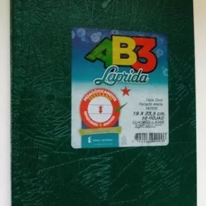 Cuaderno tipo ABC T/DURA Cuadriculado GRANDE