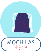 Mochila Azul de Jardín