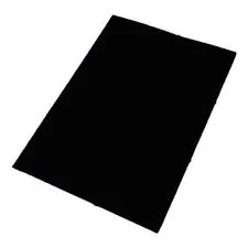 Carpeta 3 Solapas y Elástico OFICIO/ N°5 Cartulina - Negro