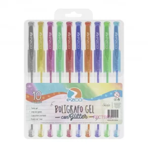 Lapiceras de Colores - EZCO-GLITTER