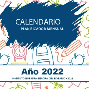 Organizador Calendario 2022-GRATIS -4° Grado