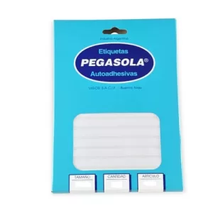 Plancha de etiquetas Pequeñas Blancas