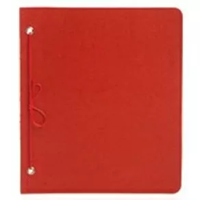 Carpeta Nº3 - 2 tapas p/2 ganchos - Color LISO - Rojo