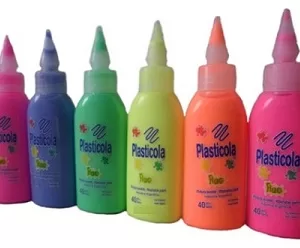 Plasticola Color Fluo x 40 g