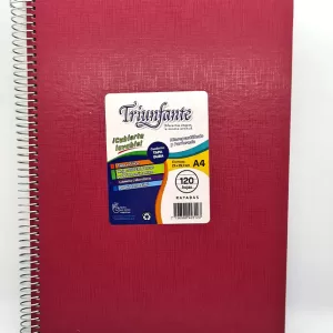 Cuaderno A4 Espiral SimpleTD Rayado 120 hojas
