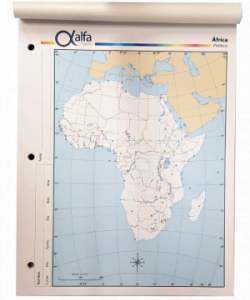 Mapa ÁFRICA c/división política N°5