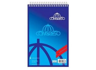 Block Anotador con Espiral A5 RAYADO x 80 hojas