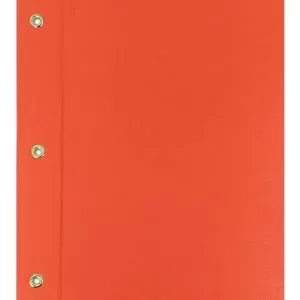 Carpeta Nº3 - 2 tapas p/2 ganchos - Color LISO - Naranja
