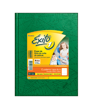 Cuaderno E1 (16 x 21 cm) tapa dura, 100 hojas rayadas - Image 4