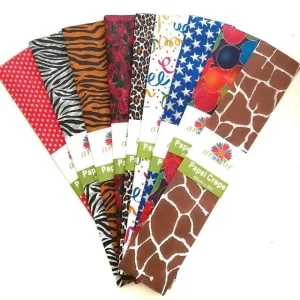 Papel Crepe estampado Fantasía