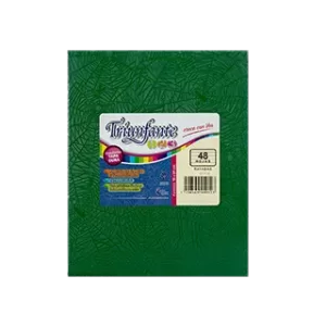 Cuaderno ABC Rayado forrado – Verde, TRIUNFANTE