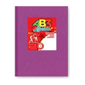 Cuaderno ABC Rayado forrado – LILA, LAPRIDA