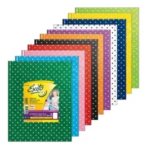 Cuaderno ABC Rayado forrado a lunares