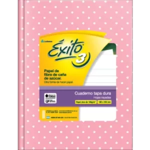 Cuaderno ABC Rayado forrado a lunares - ROSA LUNARES, EXITO