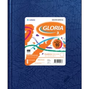 Cuaderno ABC Rayado forrado - Azul, GLORIA-EPICA