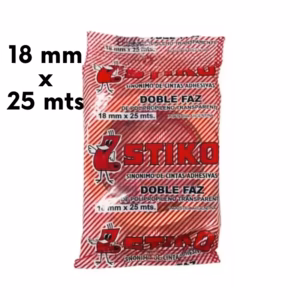 Cinta Bifaz – 18mm x 25metros