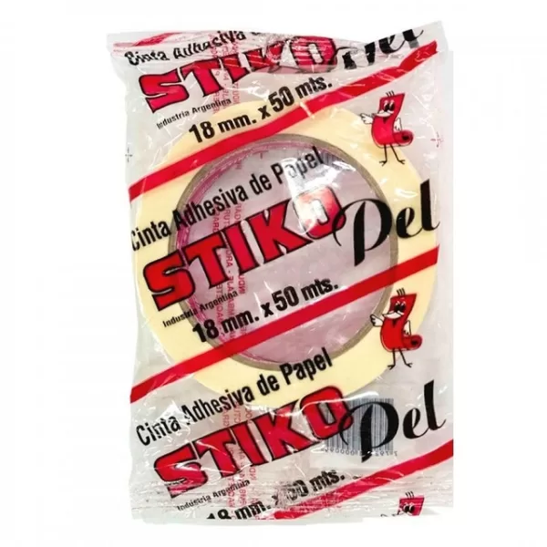 Cinta de Papel 18 mm x 50 metros