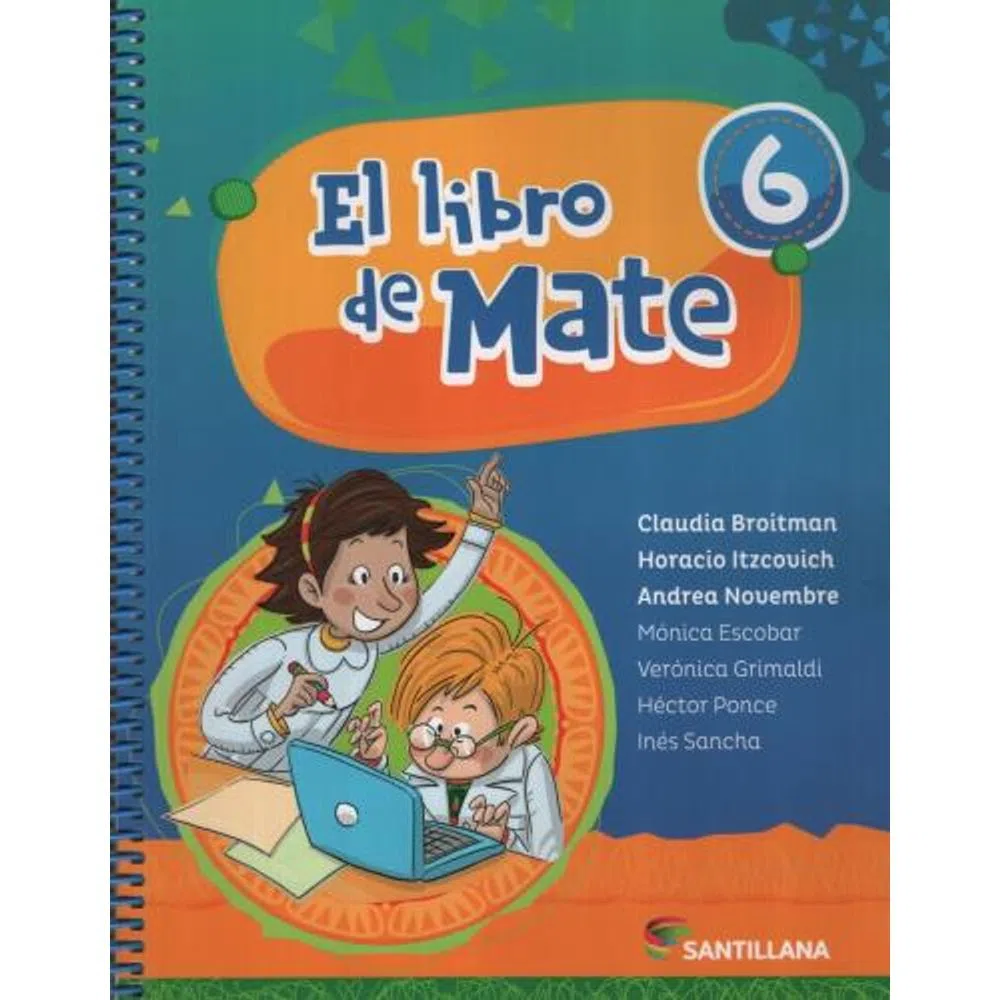 El libro de Mate 6 - Ed Santillana