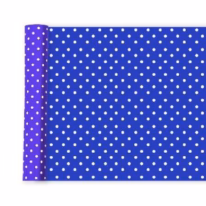 Papel p forrar – Azul a lunares