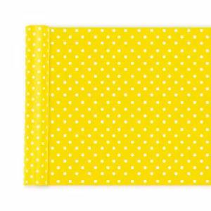 Papel p forrar -Amarillo a lunares