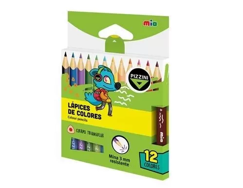 Lápices de Colores Cortos