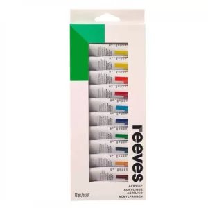 Pomito de Acrílico 12 ml Reeves – BLANCO TITANIO