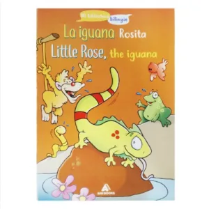 Libro de Cuento Infantil Bilingüe básico – Little Rose, the iguana