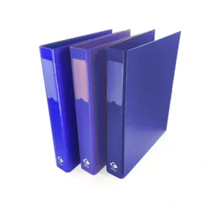 Carpeta OFICIO 2 X 40 MM. FORRADA COLOR – Azul