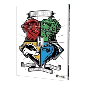 Cuaderno ABC Rayado T/dura Forrado Fantasía – HARRY POTTER BLANCO