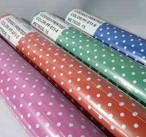 CONTACT – Papel Autoadhesivo COLOR A LUNARES -50 cm