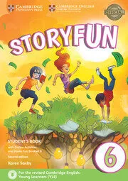 STORYFUN FOR FLYERS 6 – ST’S w/Online Act *2nd Ed* ISBN 9781316617250
