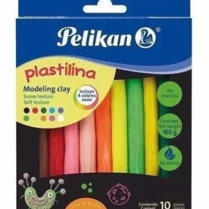 Plastilina Set x 10 colores – PELIKAN