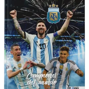 Cuaderno ABC Rayado T/dura Forrado Fantasía – CAMPEONES DEL MUNDO