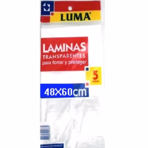Funda – Lámina transparente para forrar 48×60 cm