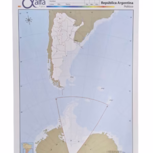 Mapa Argentina Bicontinental Nº3