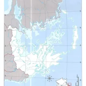 Mapa Grecia c/división política N°5
