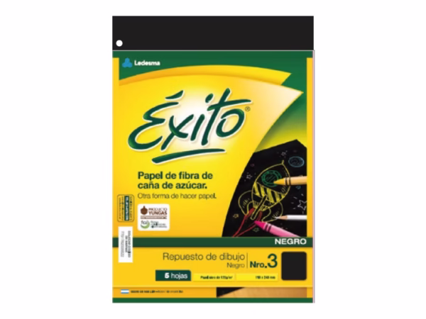 Repuesto Hojas Canson Nº3 Negro