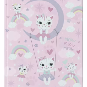 Cuaderno ABC Rayado T/dura Forrado Fantasía – QUITAPESARES PASTEL MIAU