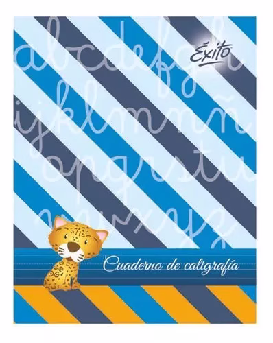 Cuaderno de Caligrafía N°3 Exito AZUL