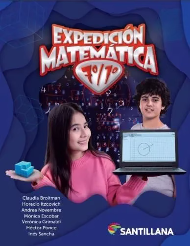 EXPEDICIÓN MATEMÁTICA 7°/1° - Santillana - ISBN:9789504673996